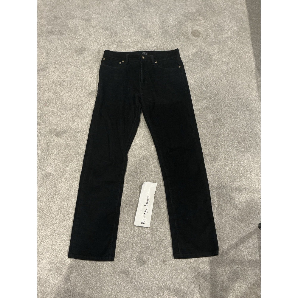 Corduroy J Crew Pants Style A8934 31x32 The Sutton Dark Navy BLUE